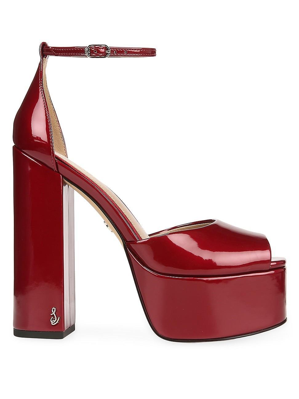 Sam Edelman Kori Ankle Strap Peep Toe Platform Sandal Product Image