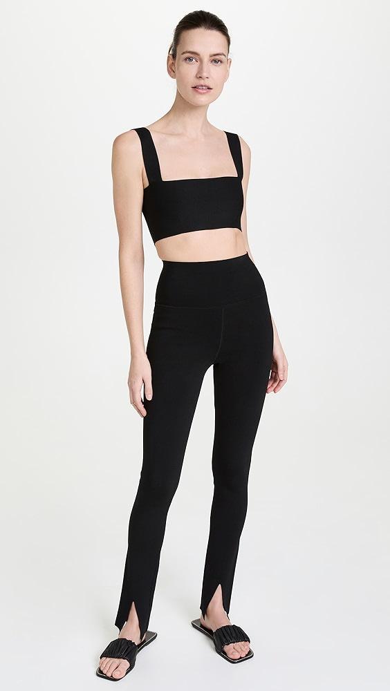 Victoria Beckham Split Front Leggings | Shopbop Product Image