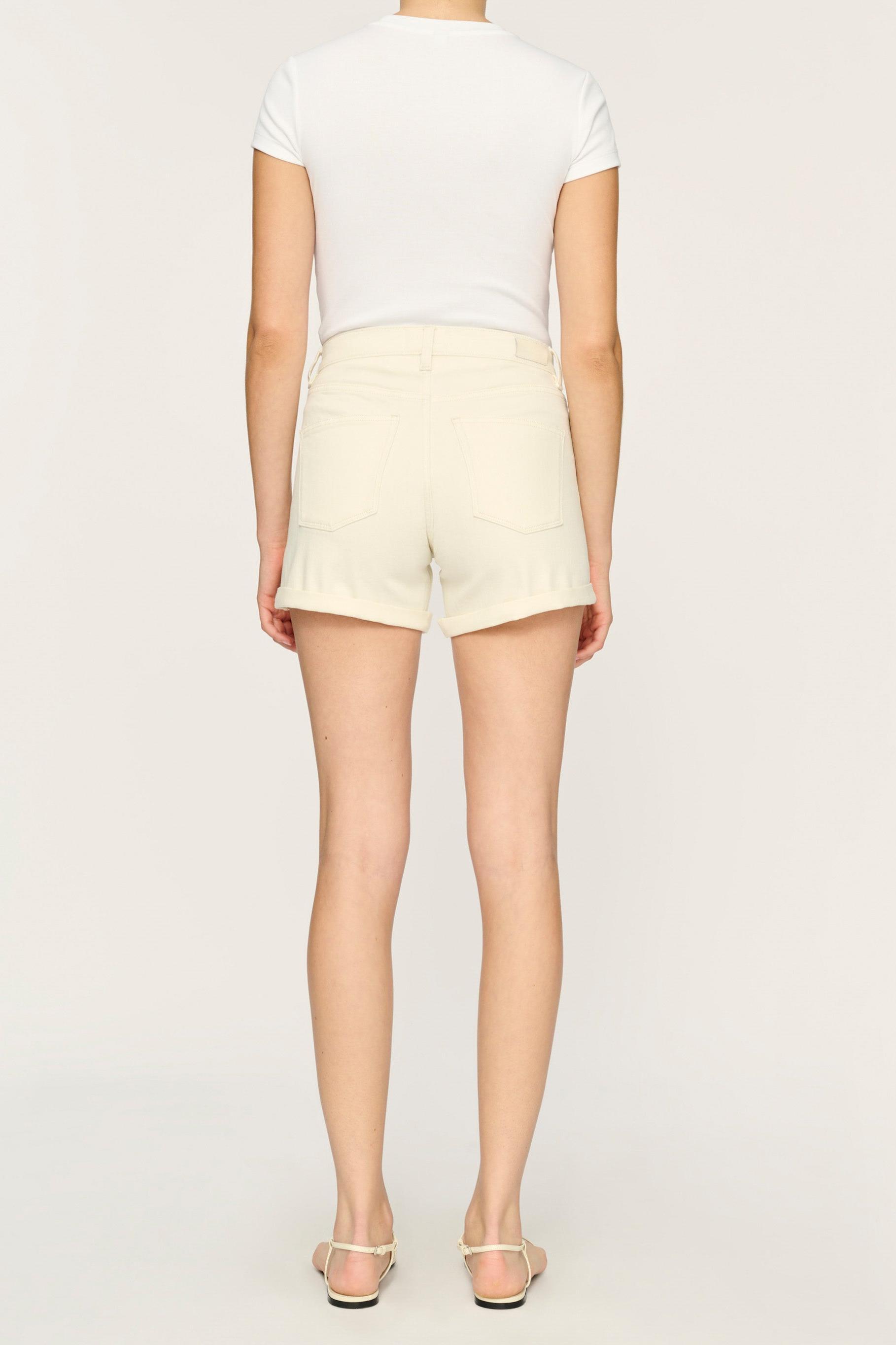 Zoie Jean Shorts Relaxed 4.5" - Eggshell Product Image