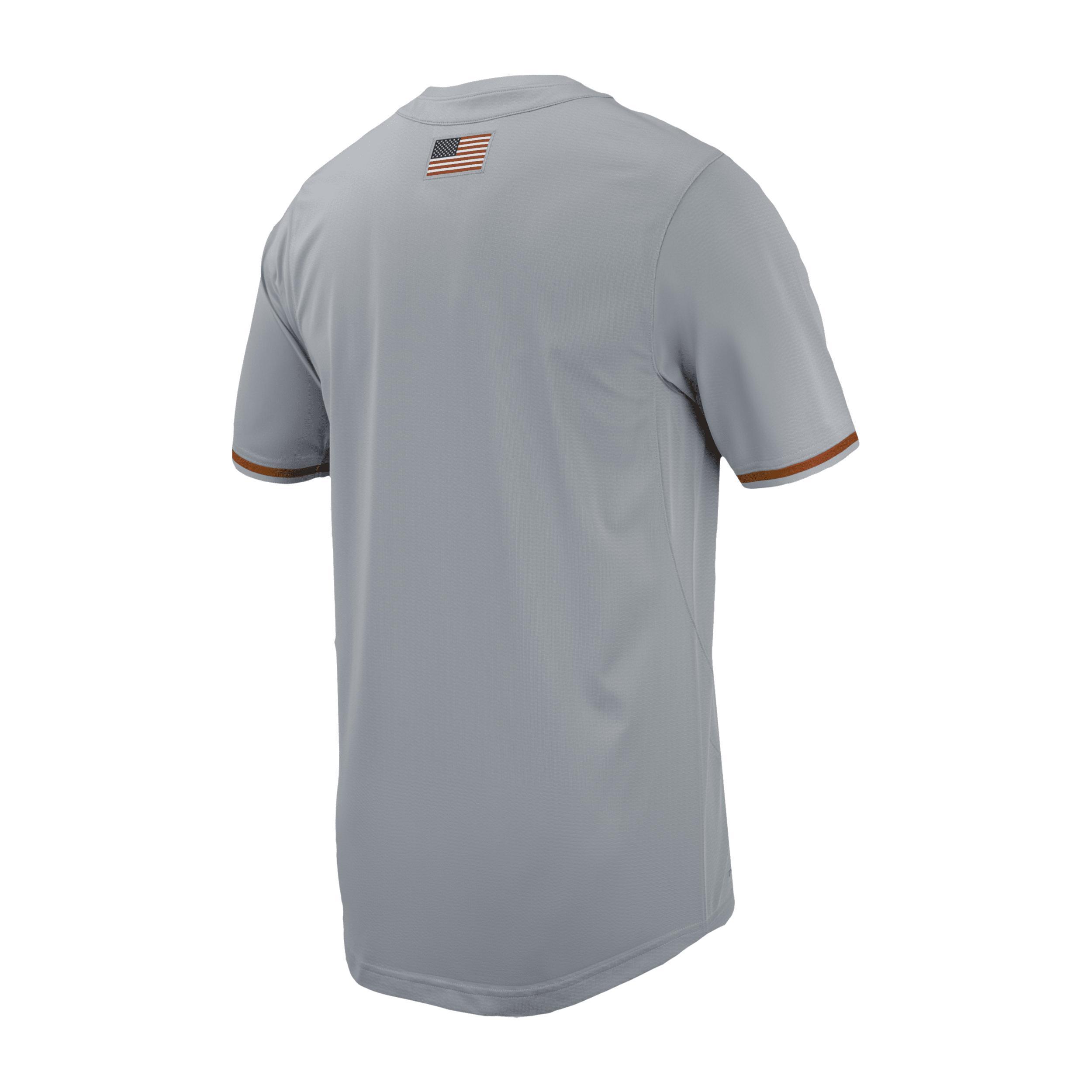 Texas Nike Men's College Replica Baseball Jersey Product Image