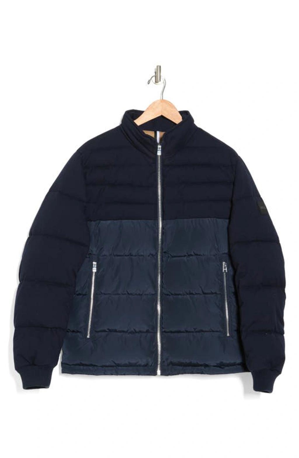 Cato Puffer Jacket In Dark Blue product image