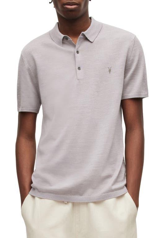 AllSaints Mode Slim Fit Merino Wool Polo Product Image