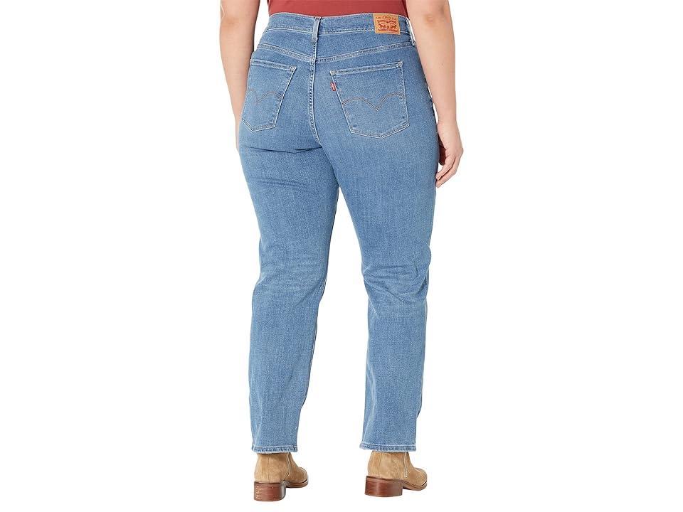 Levis Plus Size 724 High Waisted Straight Leg Denim Jeans Product Image