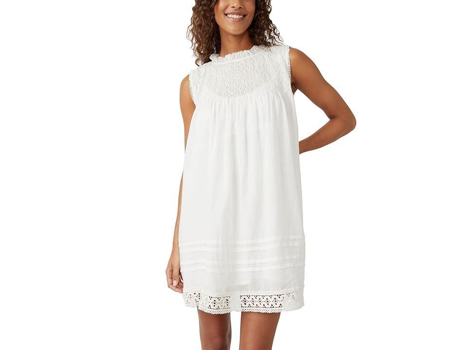 Free People Shea Smocked Yoke Shift Minidress Product Image