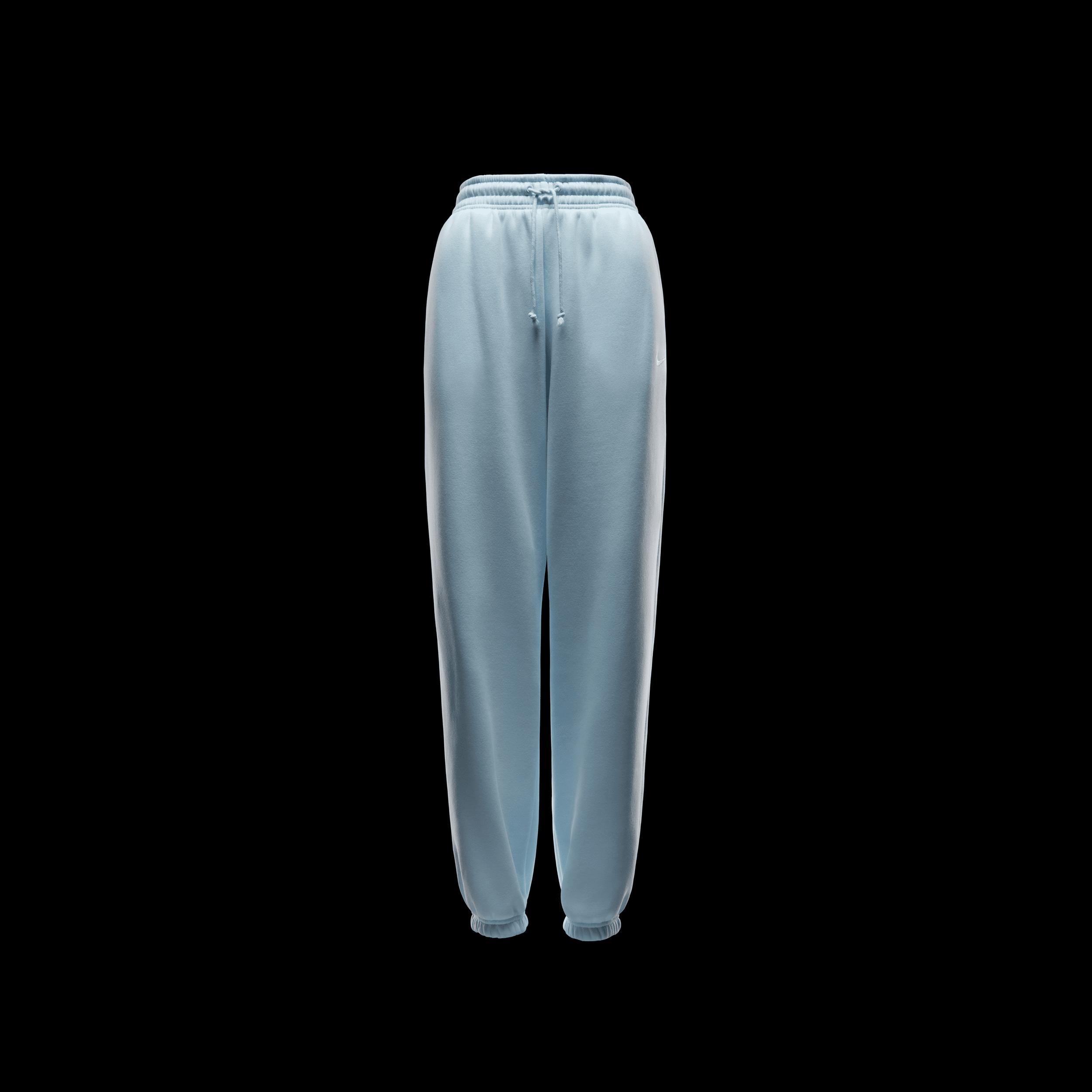 Nike Womens Nike Phoenix HR OS Pants - Womens Glacier Blue/Sail Product Image