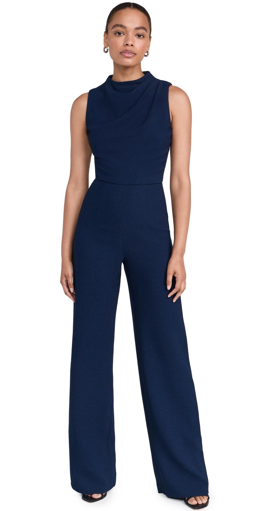 Black Halo Corrine Jumpsuit Bluestone 8 Product Image