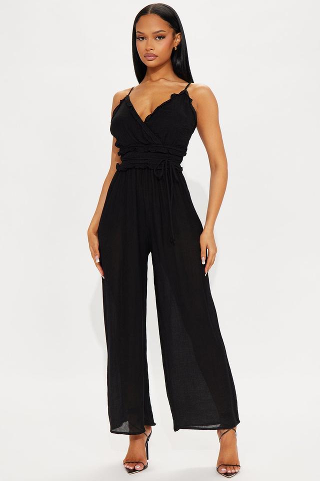 How I Like It Jumpsuit - Black Product Image