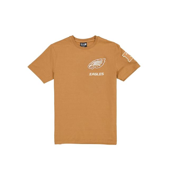 Philadelphia Eagles Light Bronze Logo Select T-Shirt Male Product Image