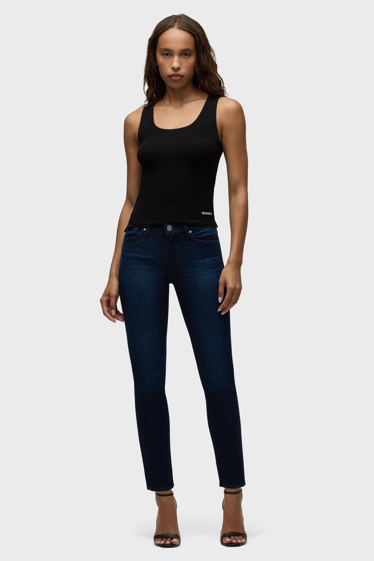 Barbara High-Rise Super Skinny Ankle Jean Female Product Image