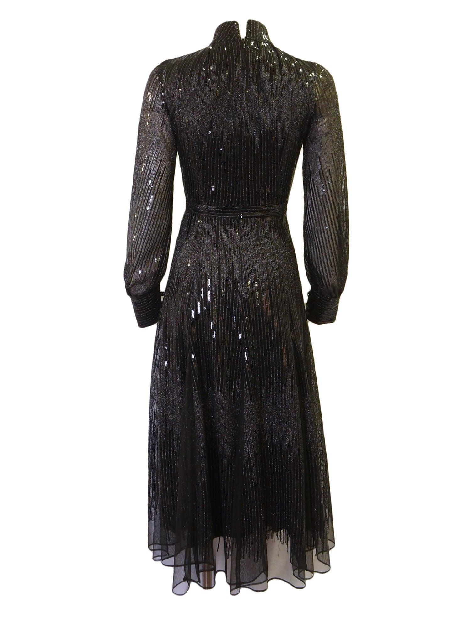 Nora Noh Sequin Tulle Dress Product Image