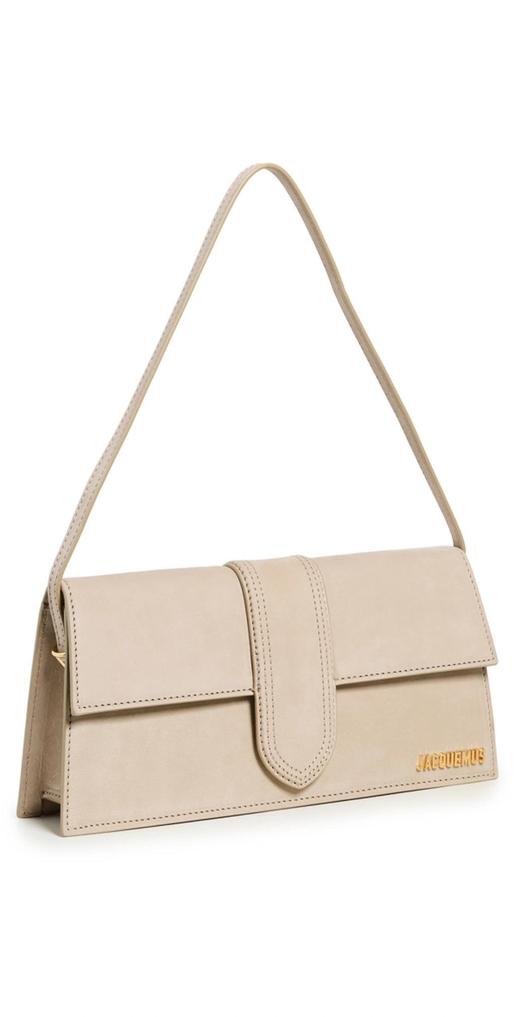 JACQUEMUS Le Bambino Long Bag In Gray Product Image