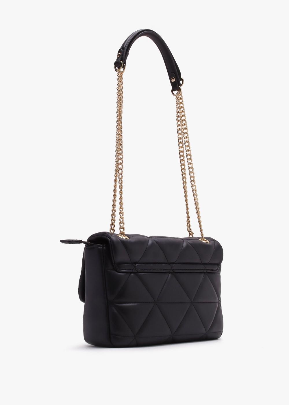 VALENTINO GARAVANI Carnaby Nero Quilted Shoulder Bag In Bke Product Image