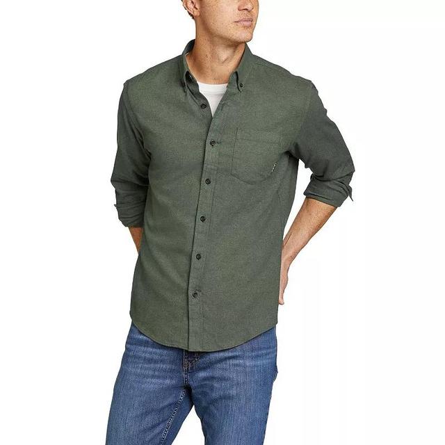 Mens Eddie Bauer Field Flannel Button-Down Shirt Product Image