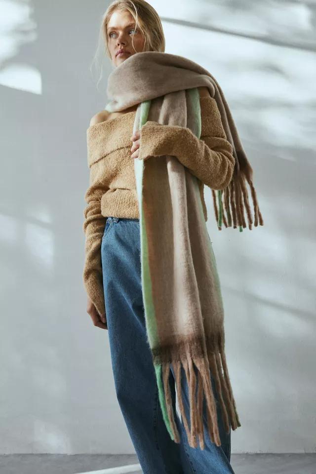 Cozy Oversized Woven Scarf Product Image