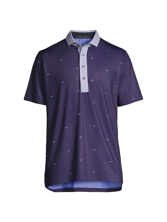 Mens Spirit Of Bermuda Graphic Polo Shirt Product Image