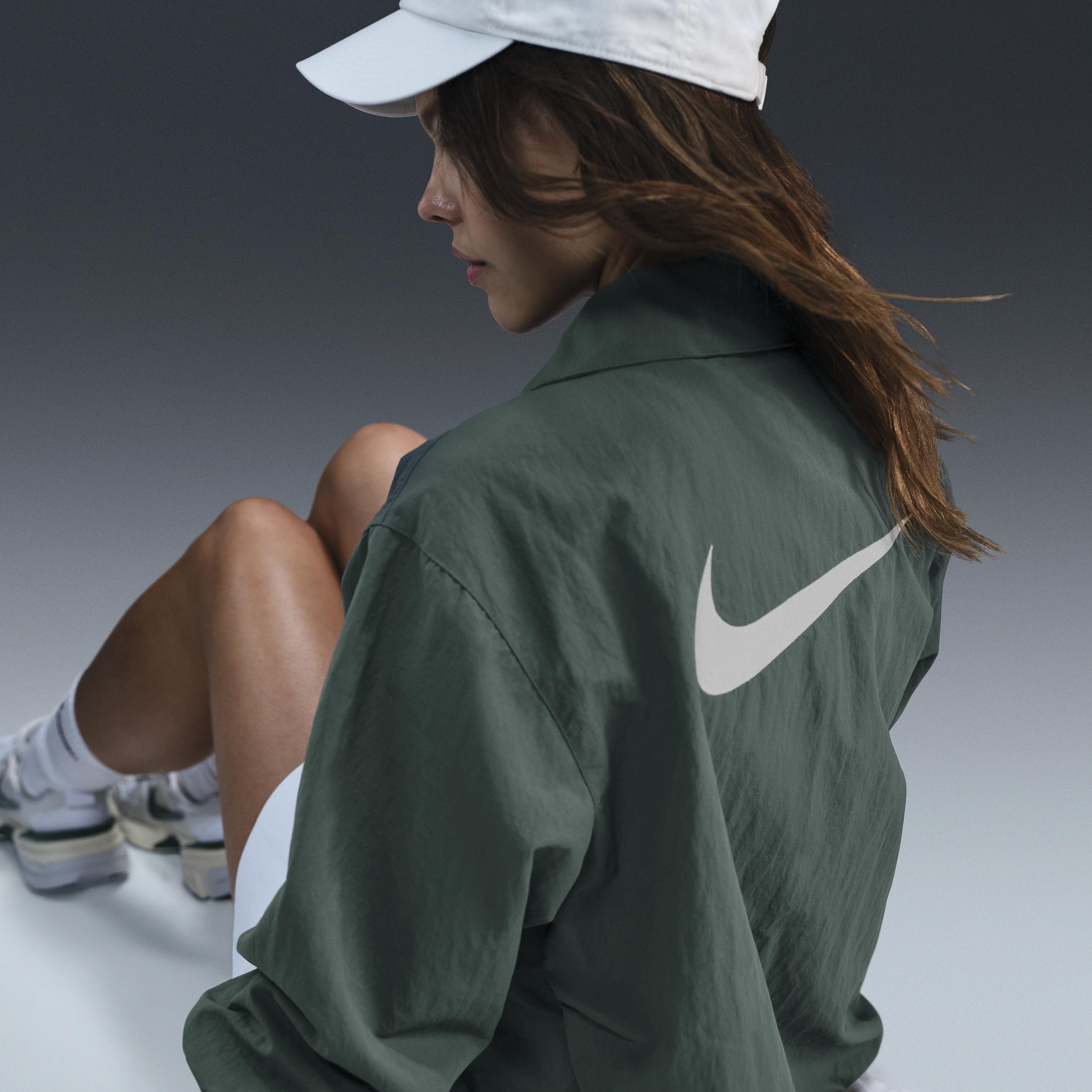 Women's Nike Sportswear Essential Oversized UV Woven Coaches' Jacket Product Image