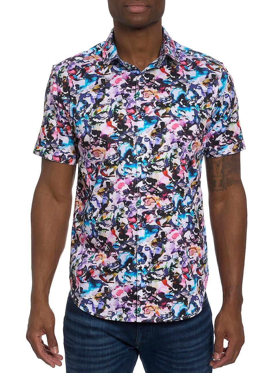 Mens The Atlas Floral Button-Up Shirt Product Image