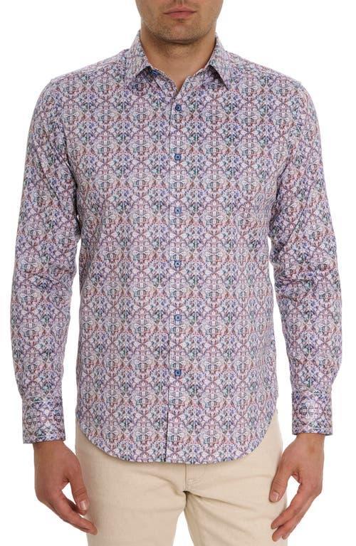 Robert Graham Caracas Cotton Blend Classic Fit Button Down Shirt Product Image