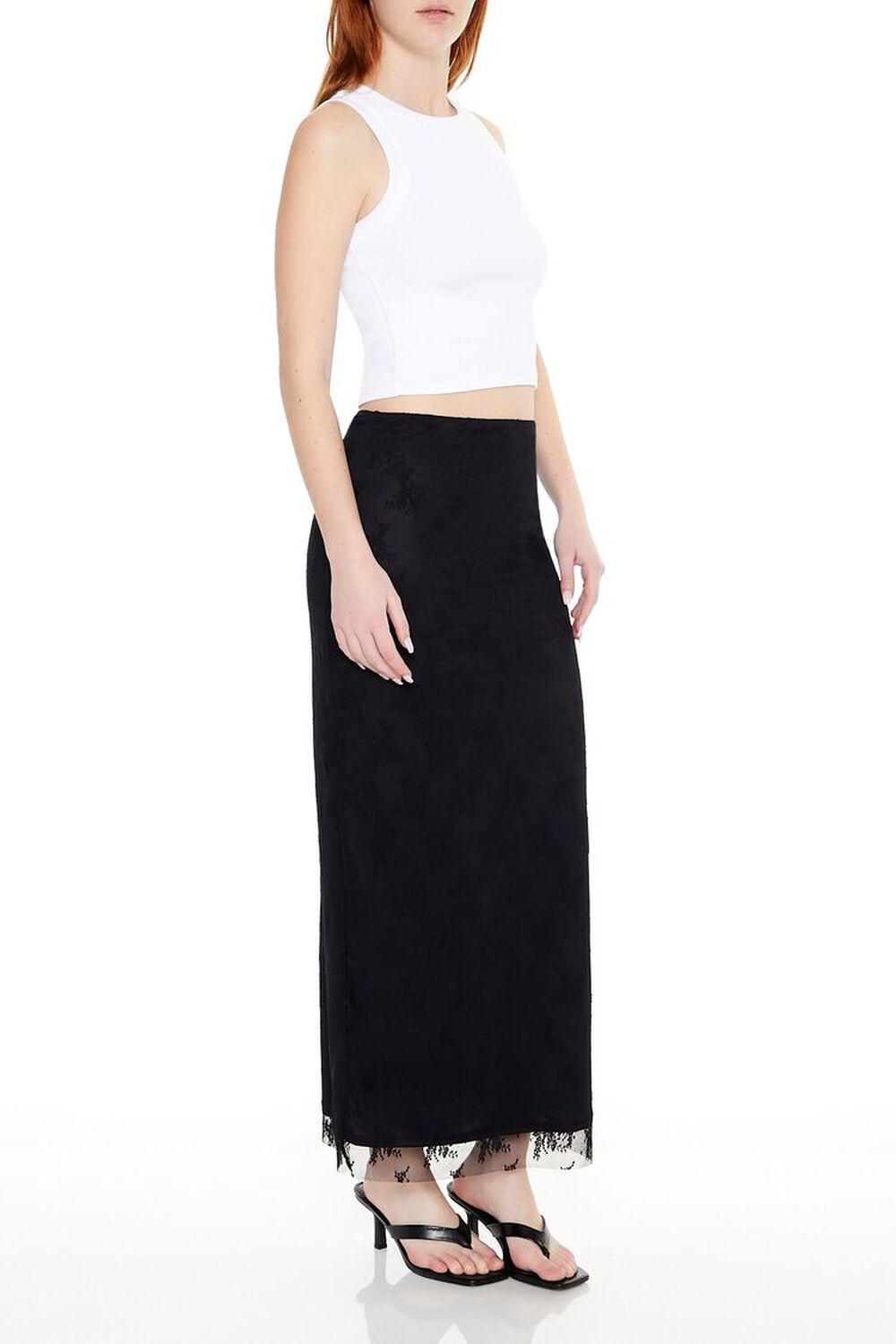 Lace Column Midi Skirt | Forever 21 Product Image