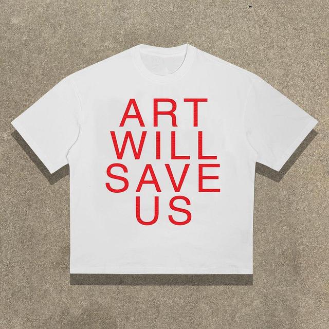 Sopula Men's Art Will Save Us Graphic Cotton T-Shirt Product Image