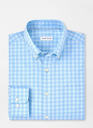 Mens Crown Bethel Lite Checked Button-Down Shirt Product Image