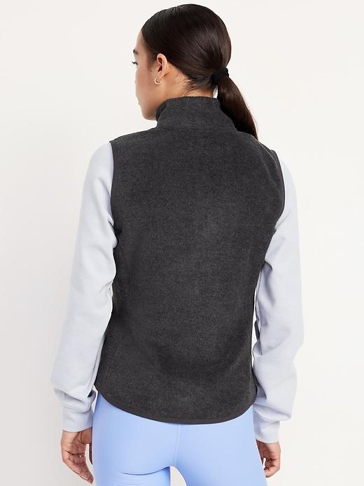 Micro Fleece Zip Vest Product Image