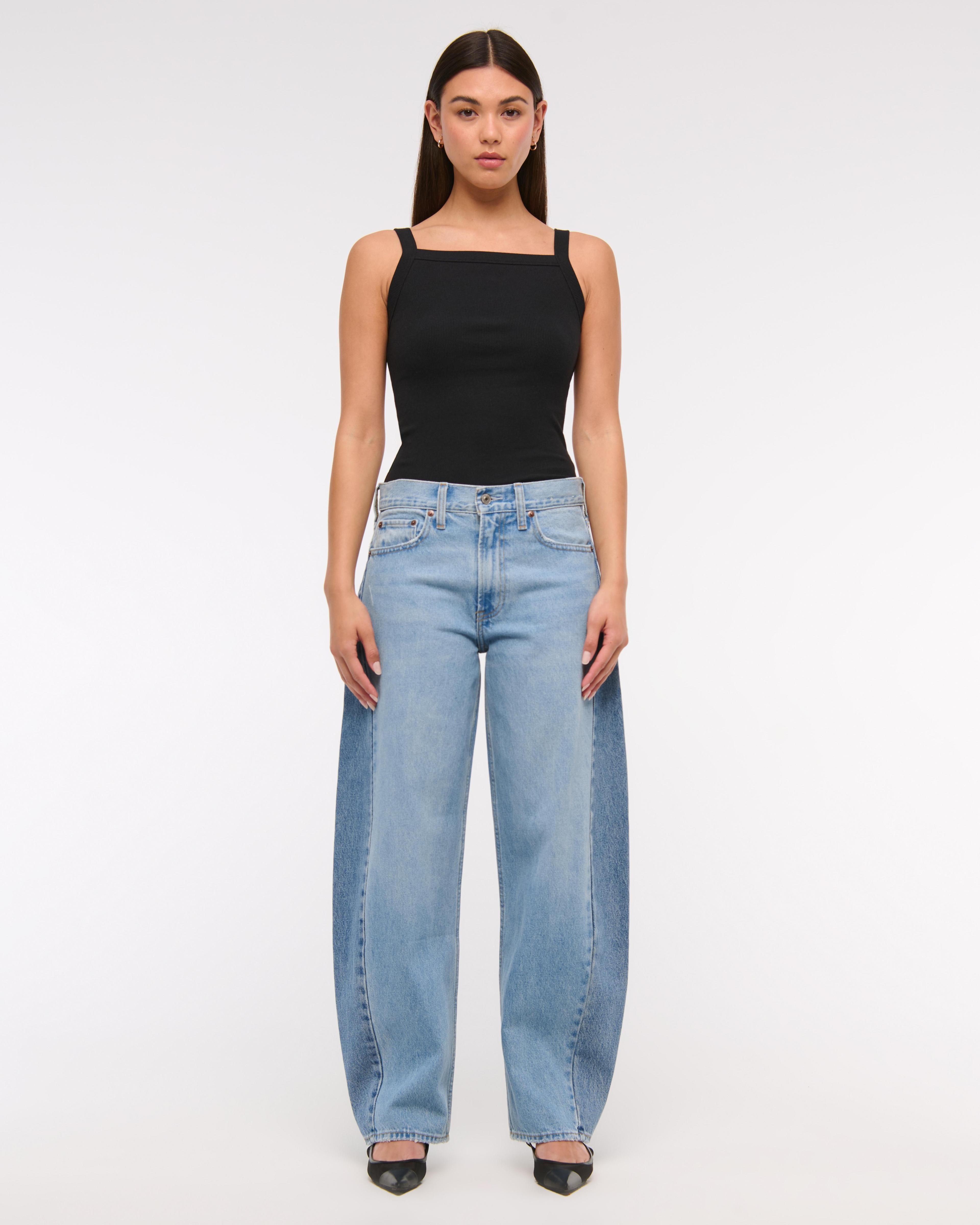 Mid Rise Barrel Jean product image