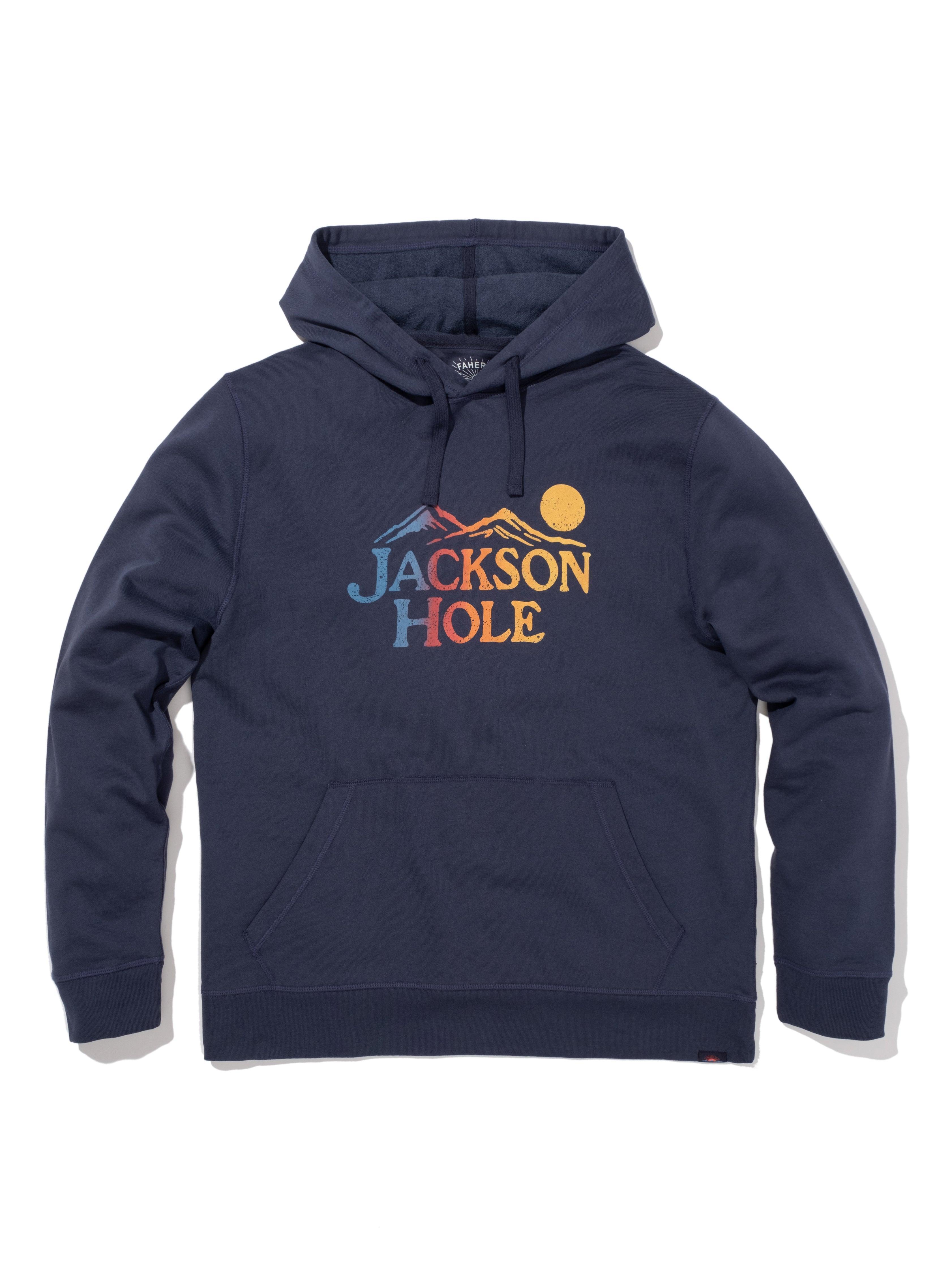 Jackson Hole Popover Hoodie - Dune Navy Male Product Image