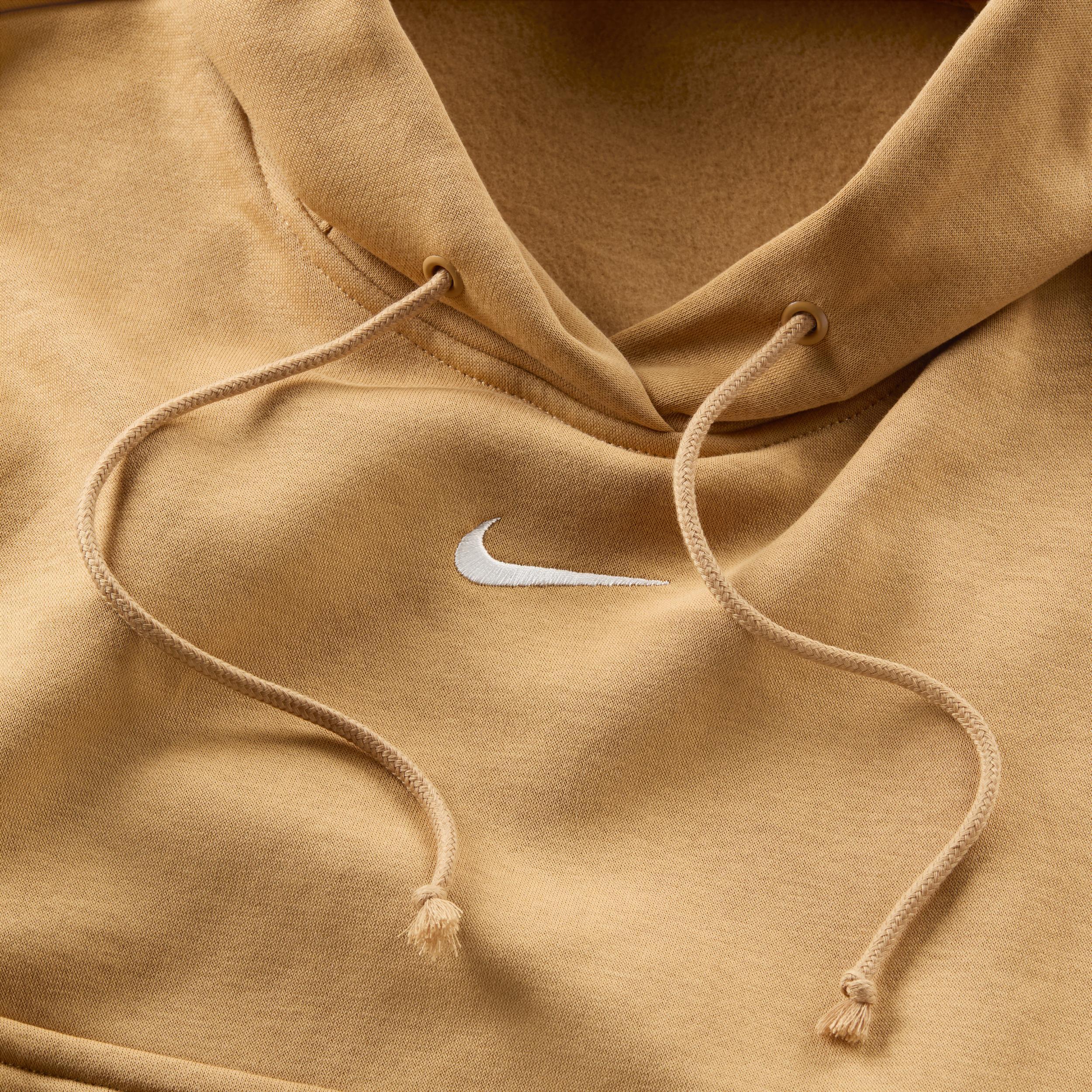 Nike Womens Nike PHNX Fleece OS Pullover Hoodie - Womens Flax/Sail Product Image