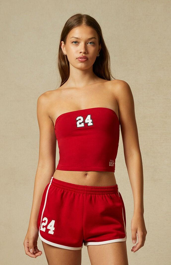 Olympics Women's Team USA 24 Sport Tube Top Product Image