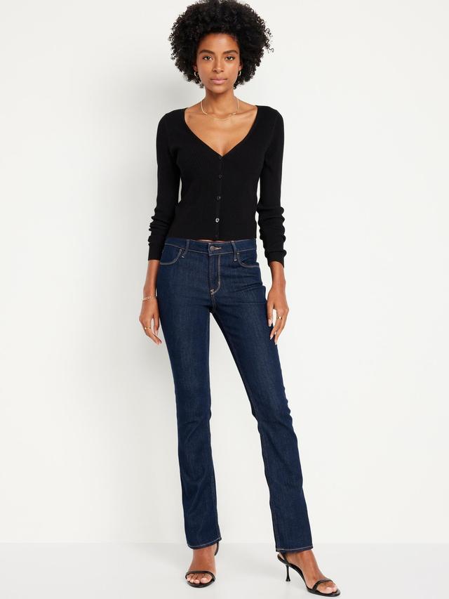 Mid-Rise Wow Boot-Cut Jeans for Women Product Image