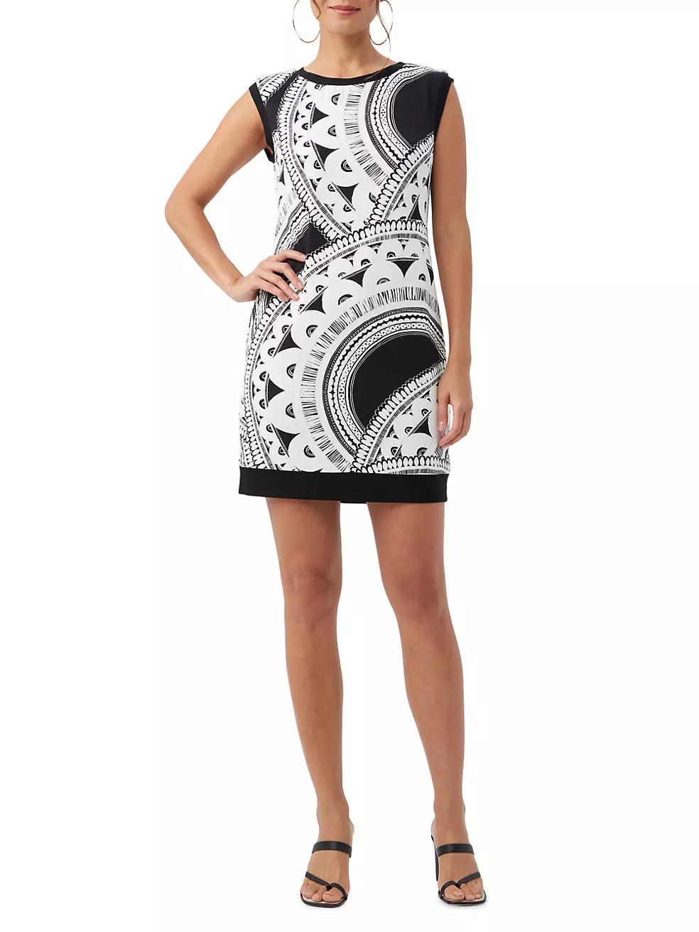 Zinnia Printed Minidress Product Image