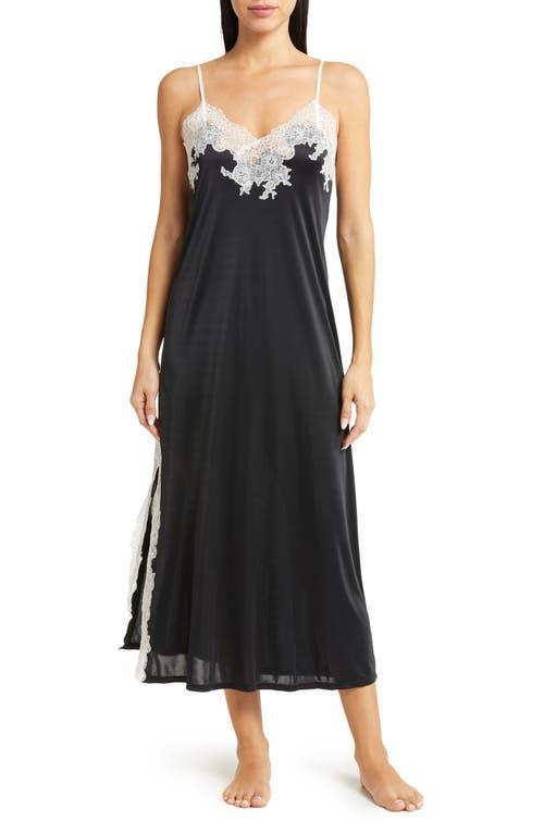 Natori Enchant Lace Trim Nightgown Product Image