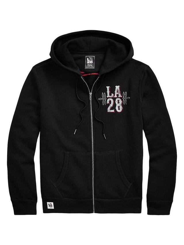 Mens Summer Olympic Zip Hoodie Product Image