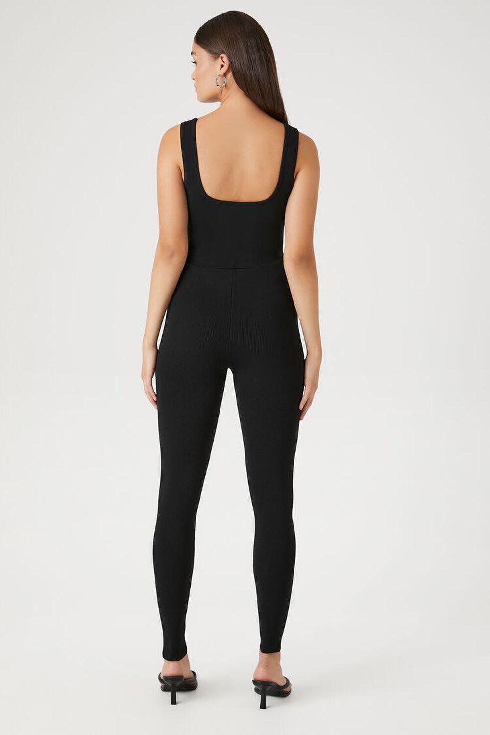 Sweater-Knit Sleeveless Jumpsuit | Forever 21 Product Image