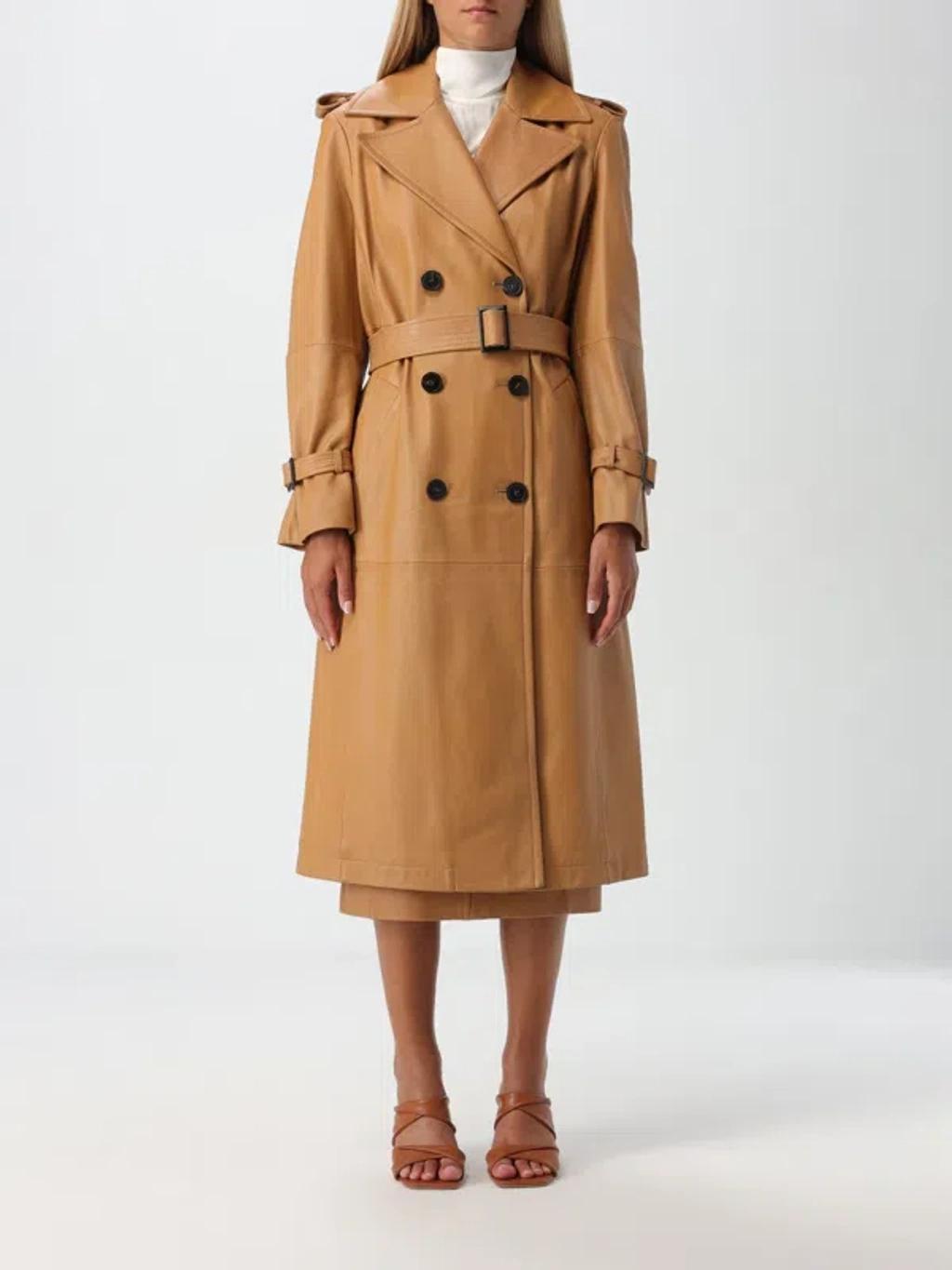 MAX MARA Studio Coat Woman Brown Women product image