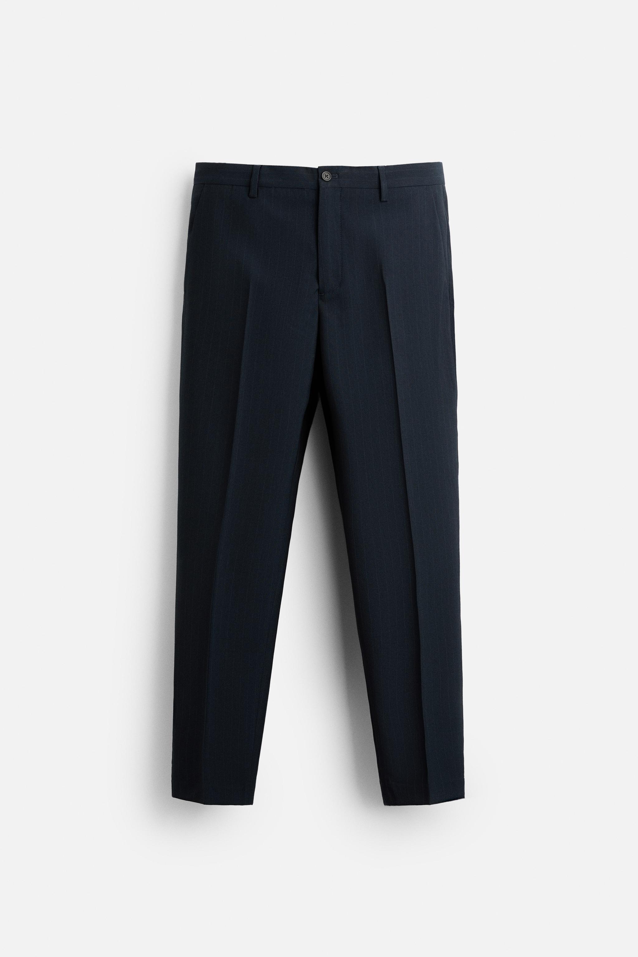 PINSTRIPE SUIT PANTS Product Image