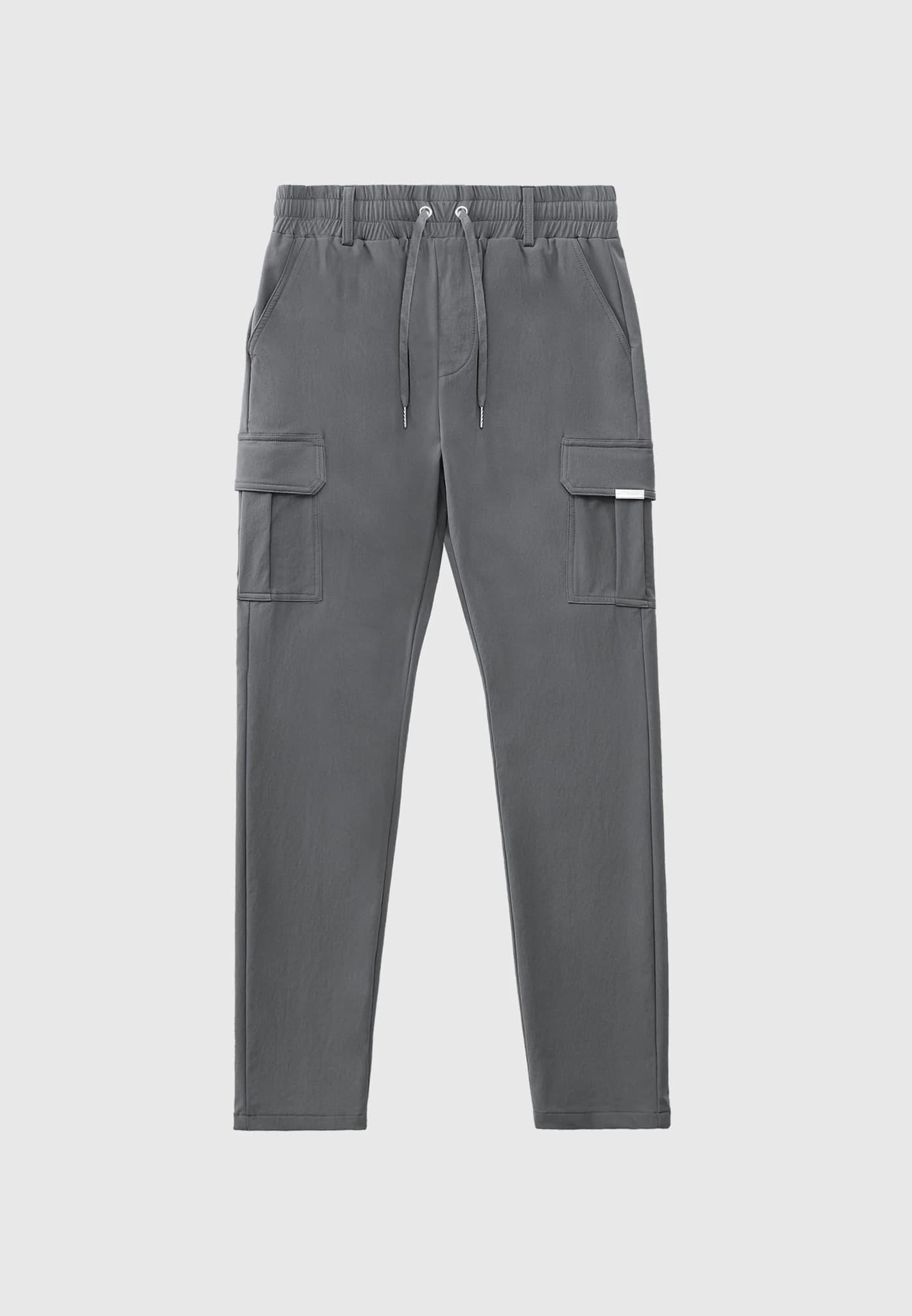 Technical Cargo Pants - Dark Grey Male Product Image