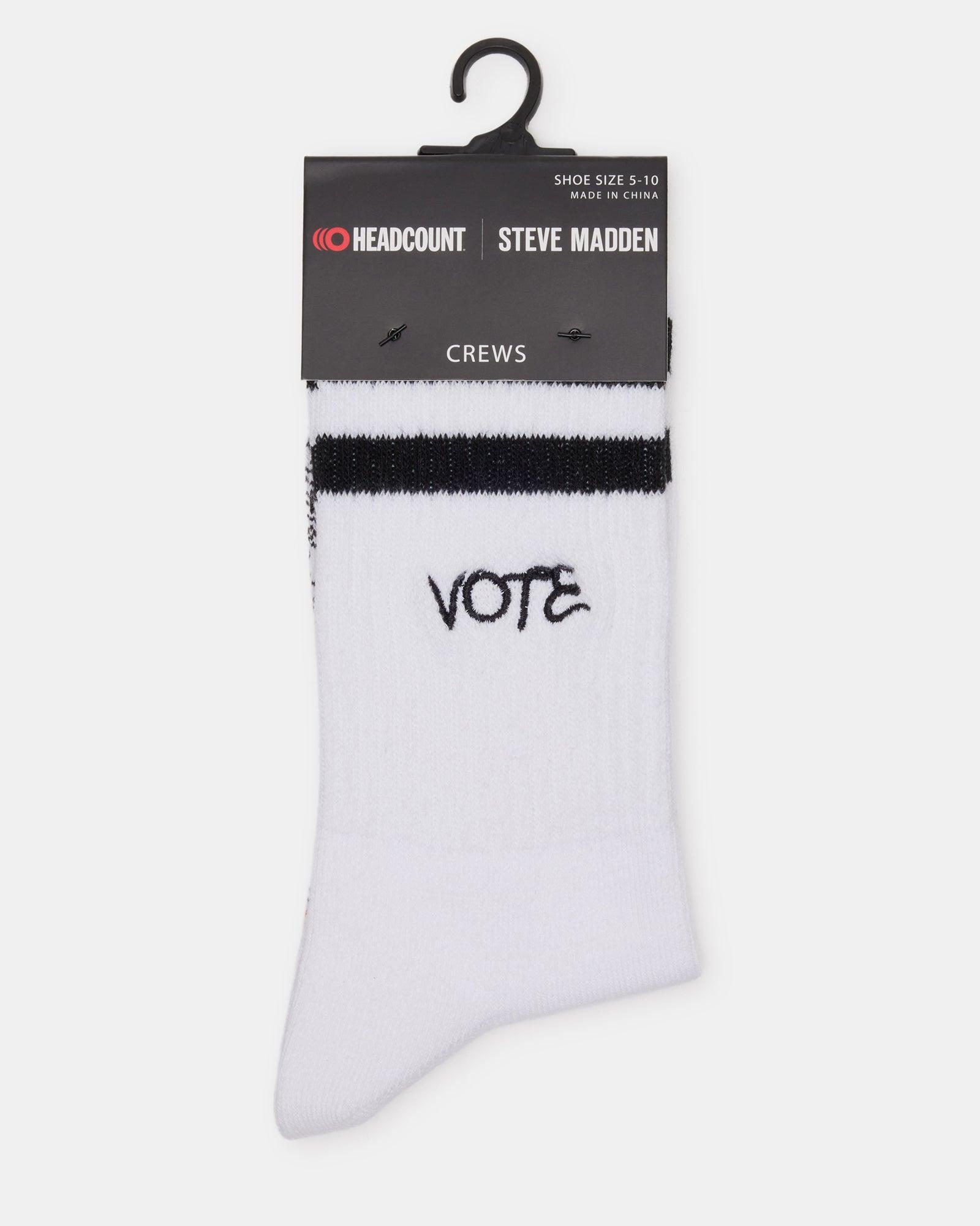 VOTE SOCKS WHITE Female Product Image