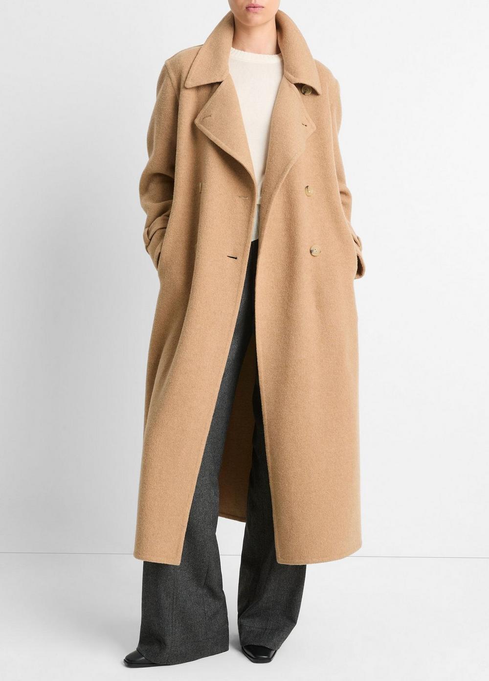 Lofty Belted Long Coat Product Image