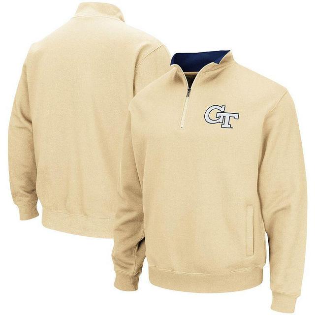 Mens Colosseum Georgia Tech Jackets Tortugas Logo Quarter-Zip Pullover Jacket Product Image