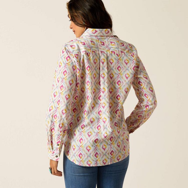 Ariat® Ladies' L/S Multi-Color Billie Jean Button Shirt Product Image