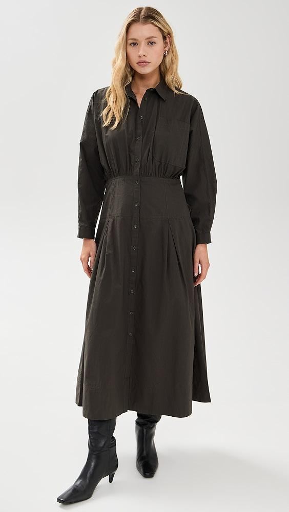 Apiece Apart Pietra Maxi Shirt Dress | Shopbop Product Image