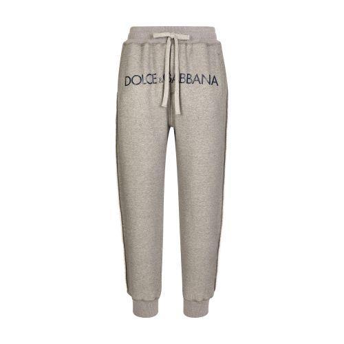 Jogging Pants In Melange_grey Product Image