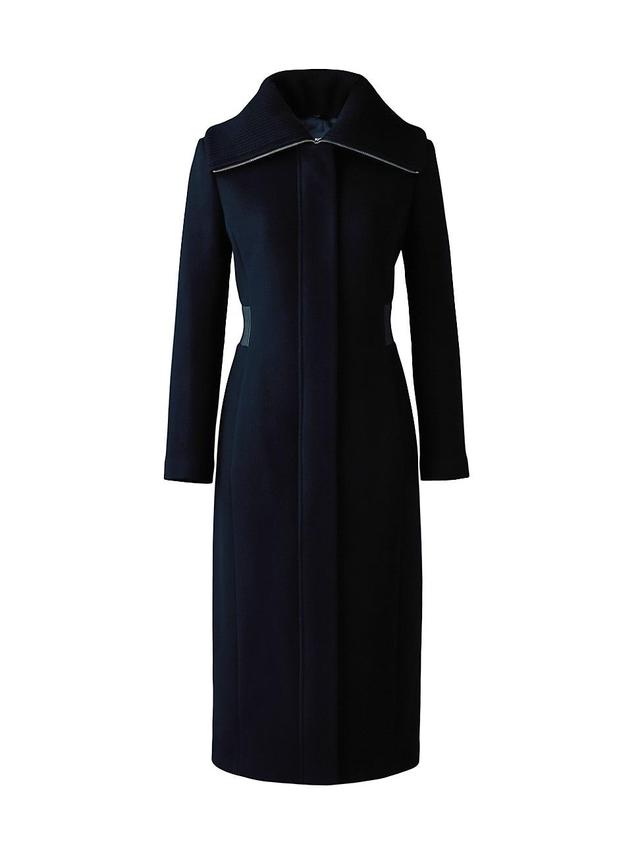 Womens Clarice Double-Face Wool Coat Product Image