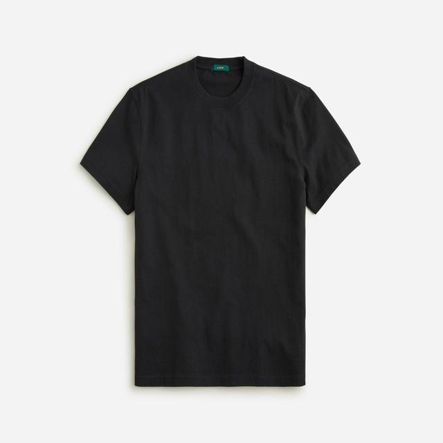 Relaxed premium-weight cotton no-pocket T-shirt Product Image