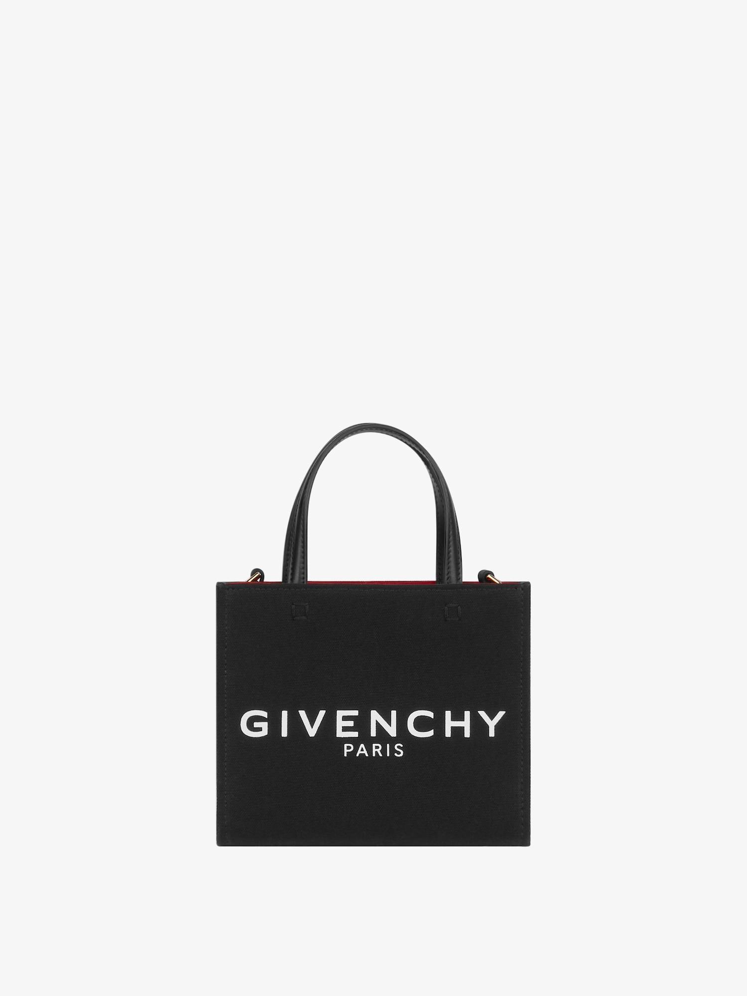 Mini G-Tote shopping bag in canvas Product Image