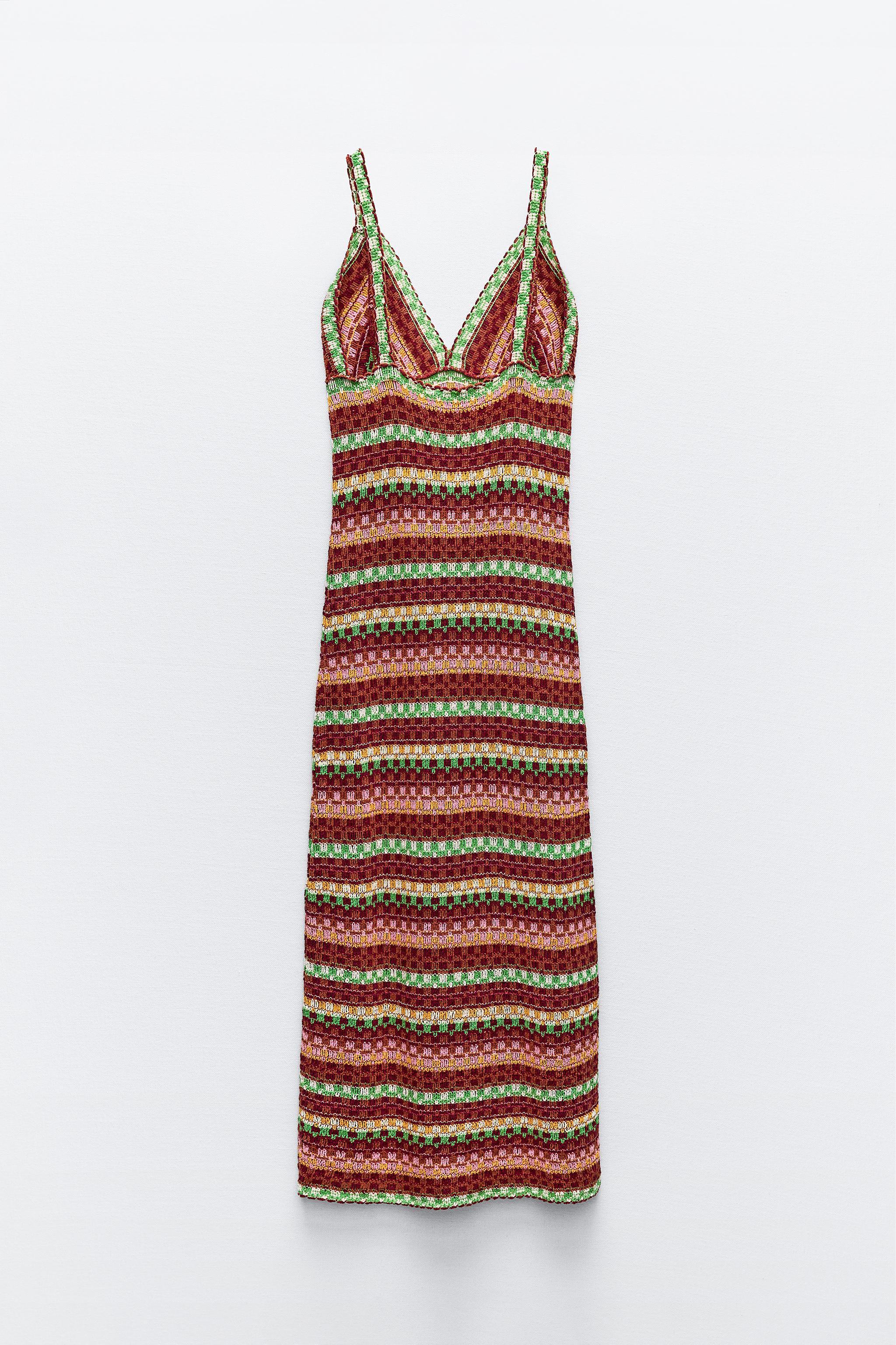 STRAPPY CROCHET DRESS Product Image