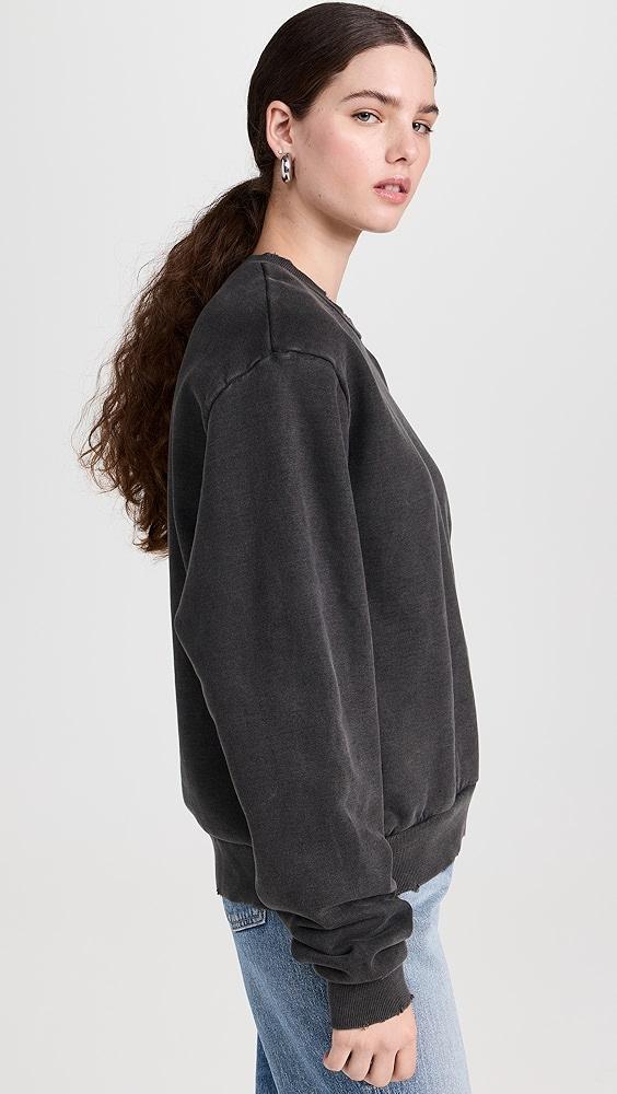 MOUSSY VINTAGE MV Product Processing Neck Sweatshirt | Shopbop Product Image