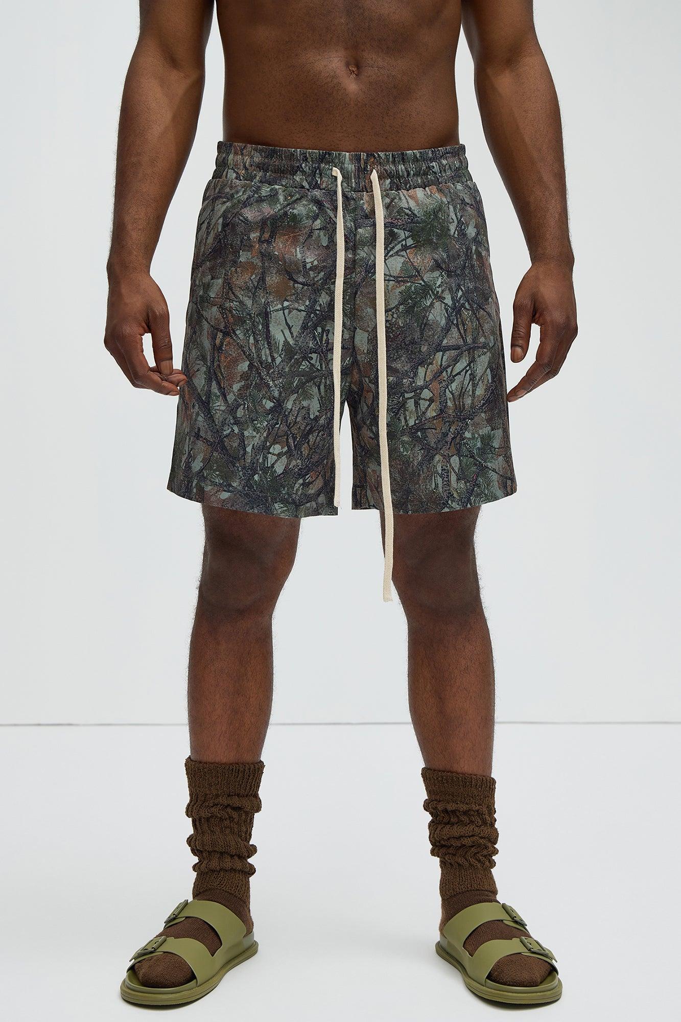 Cleveland Camouflage Warm Up Shorts - Camouflage Product Image